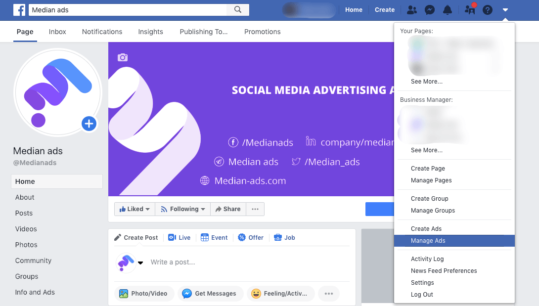 Настройка рекламы в Facebook