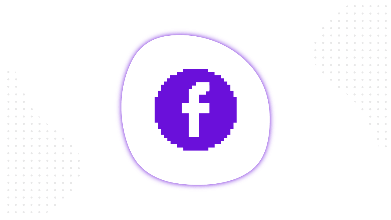 Facebook Logo Pixel Art